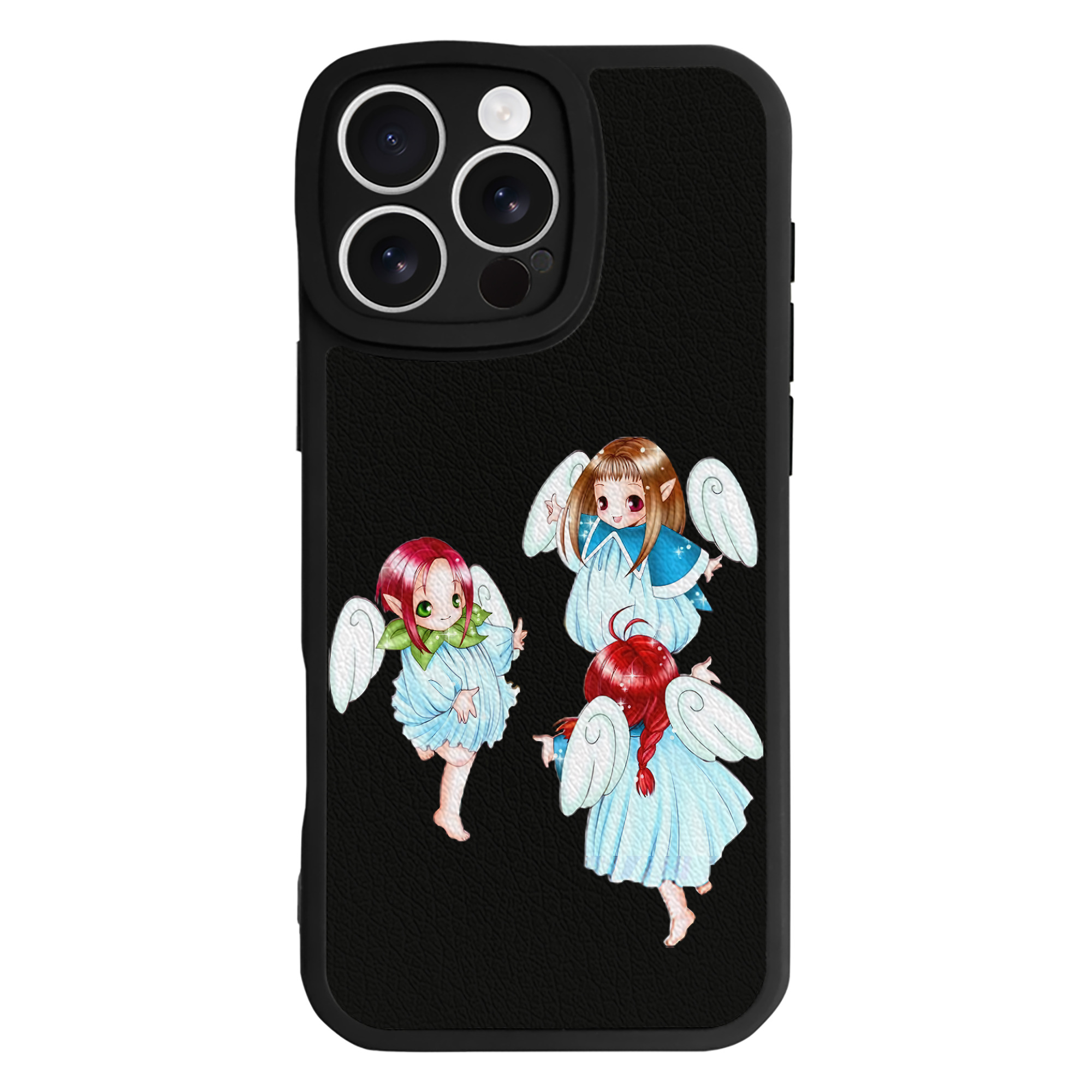 （画像用） 遊☆戯☆王 Yu-Gi-Oh! 【iPhone 16シリーズ対応】シリコンスマホケース（レザー調） 材質：シリコン